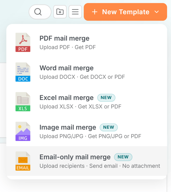 L'étape de rédaction de MailMergic pour une campagne uniquement par e-mail avec un objet personnalisé