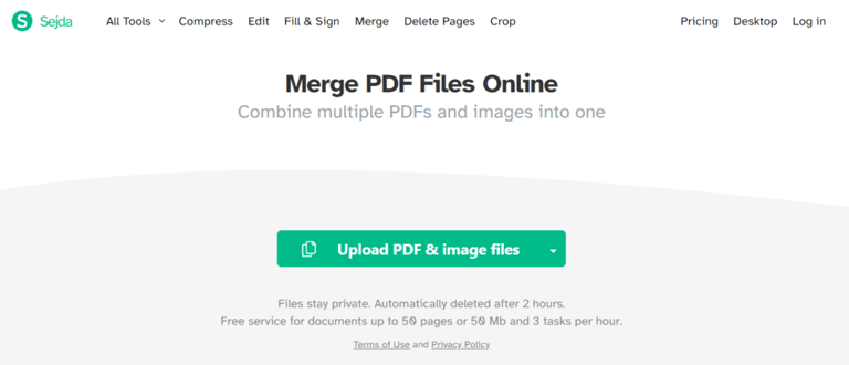 Sejda's fillable PDF forms
