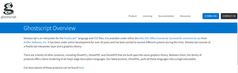 Ghostscript